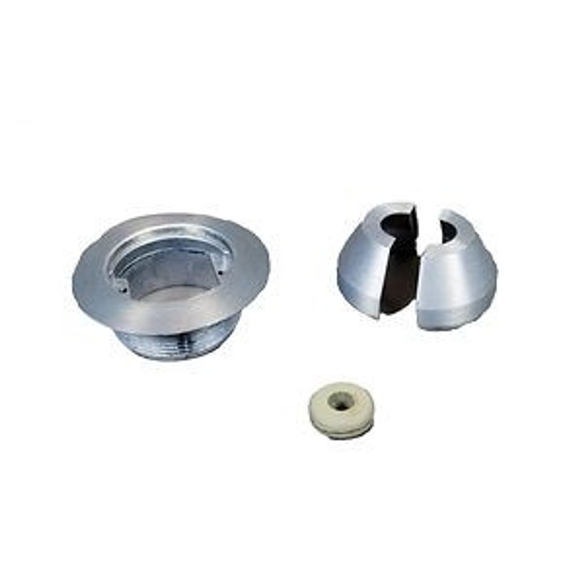 Legrand 1204AL | COMMUNICATION SERVICE FITTING with SPLIT BELL CAP&GROMMET ALUMINUM
