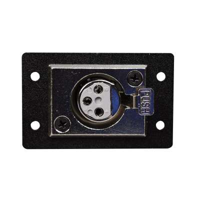Legrand 16258 | Wiremold Audio/Video Interface Plates (AVIP) XLR 3-Pin Female to Solder Cups (TAA Compliant)