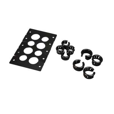 Legrand 16271 | Wiremold Audio/Video Interface Plates (AVIP) Cable Kit, 8 Openings (4 small and 4 large) (TAA Compliant)