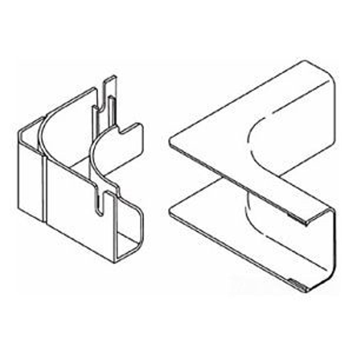 Legrand 2817FO | Nonmetallic int. Elbow fo/cat5 2800 Ivory