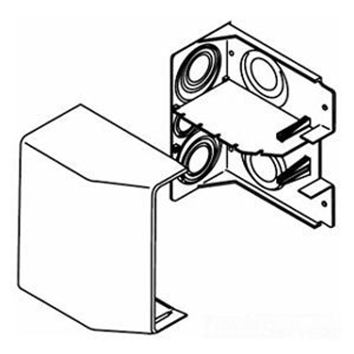 Legrand 5510D-WH | Nonmetallic ent end ftg 5500 White