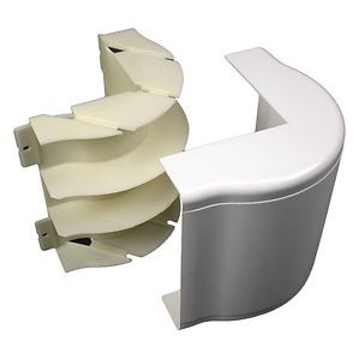 Legrand 5518FO | External Corner Elbow, Ivory