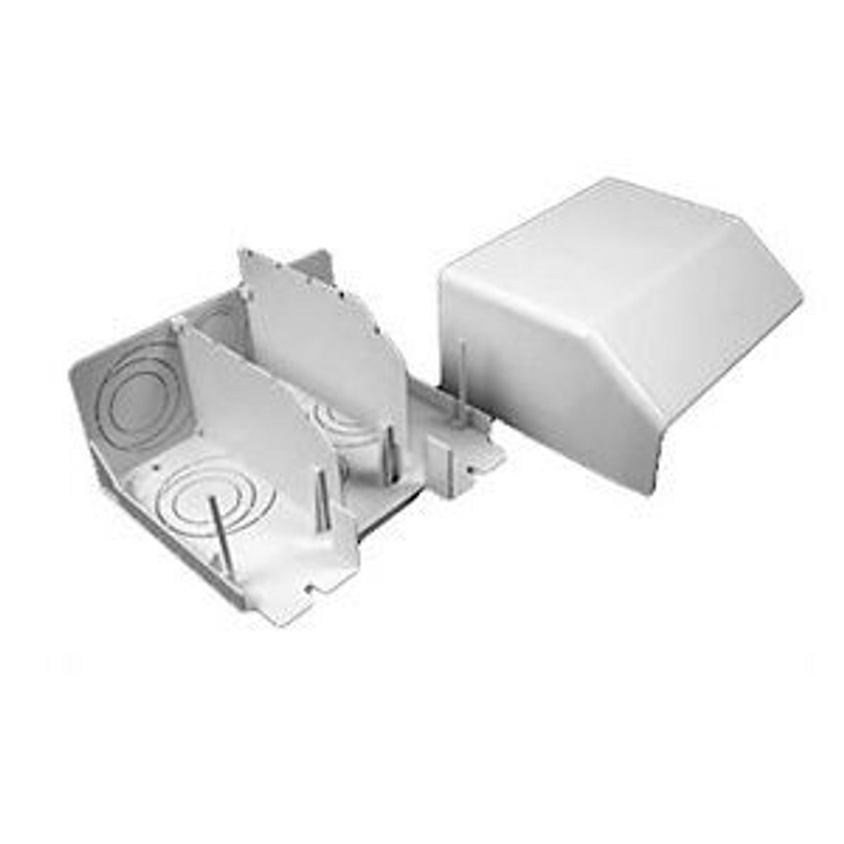 Legrand 5550WH | Wiremold In-Line Bracket Fitting