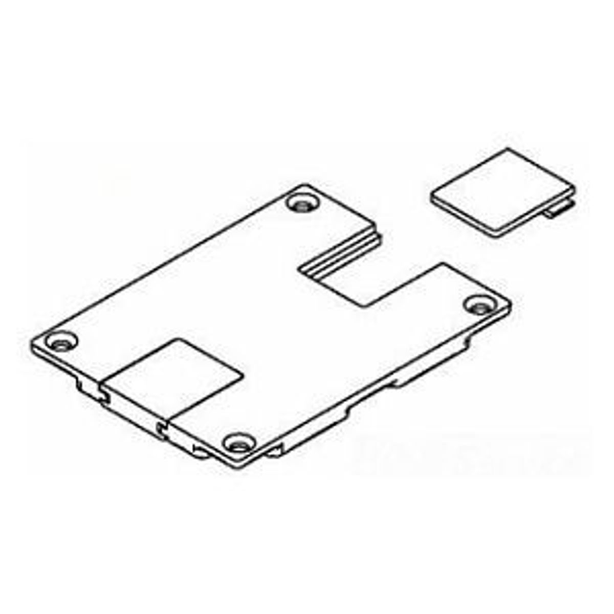 Legrand 829STC | Brass data slide plate