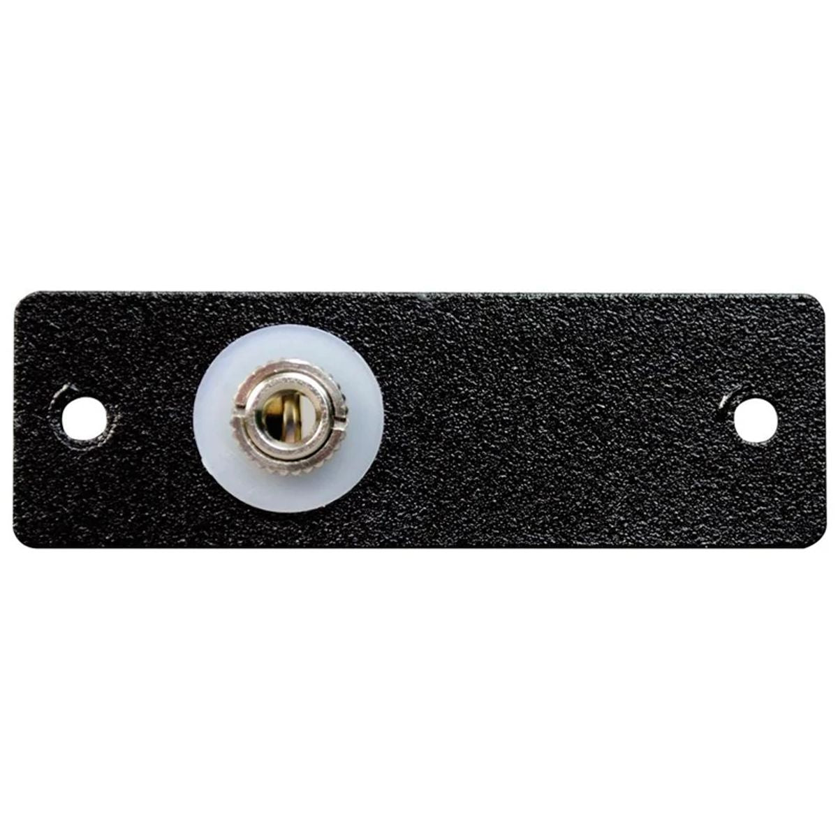 Legrand AV7004BK | Device Plate, Metal, 3.5 mm Stereo Mini Jack to Solder Tabs, 1-Port