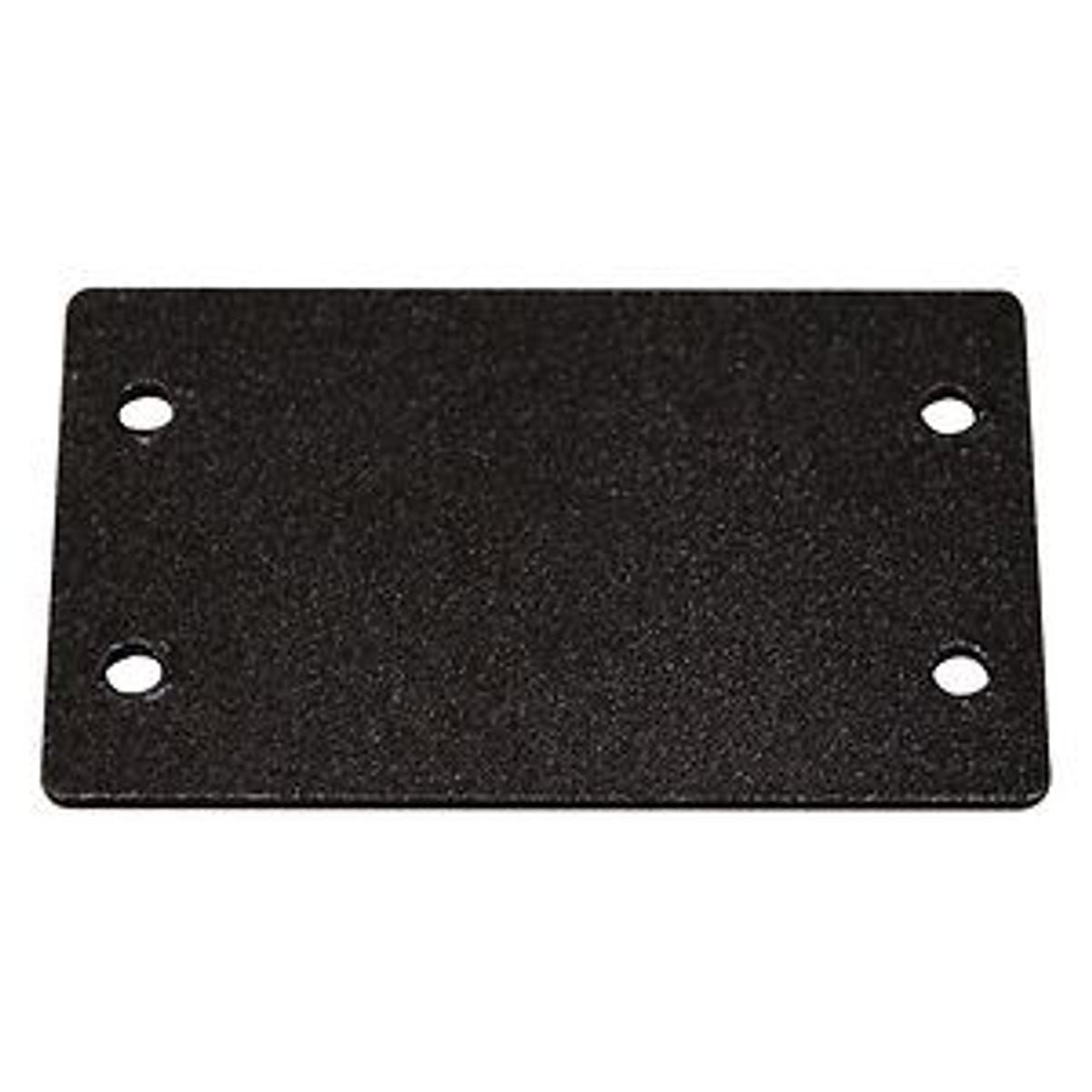 Legrand AV9004BK | AVIP Series, Double Blank Plate, Metal, Black, 2.2 x 1.4 inch