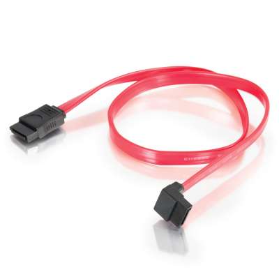 Legrand C2G 10181 | 18in 7-pin 180?to 90?1-Device Serial ATA Cable