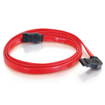 Legrand C2G 10187 | 36in 7-pin 180?to 90?1-Device Side Serial ATA Cable