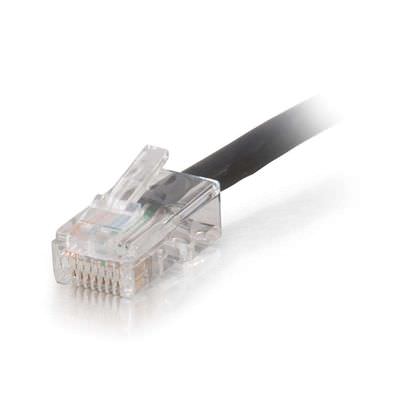 Legrand C2G 15253 | 5ft Cat5e Non-Booted UTP Unshielded Ethernet Network Patch Cable - Plenum CMP-Rated - Black