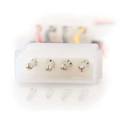 Legrand C2G 27078 | 6in 3-pin Fan to 4-pin Pass-Through Power Adapter Cable