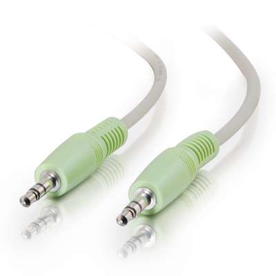 Legrand C2G 27412 | 12ft 3.5mm M/M Stereo Audio Cable (PC-99 Color-Coded)