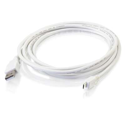 Legrand C2G 27443 | 6ft USB 2.0 A to Micro-B Cable M/M - White (1.8m)