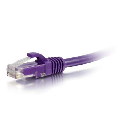 Legrand C2G 27803 | 10ft Cat6 Snagless Unshielded (UTP) Ethernet Network Patch Cable - Purple