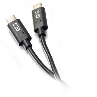 Legrand C2G 28826 | 6ft USB-C 2.0 Male to Male Cable (3A)