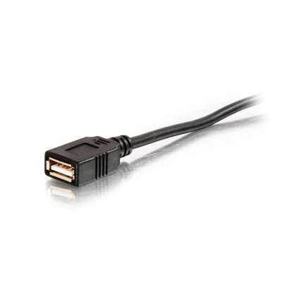 Legrand C2G 38988 | 25ft USB A Male to Female Active Extension Cable (Center Booster Format)
