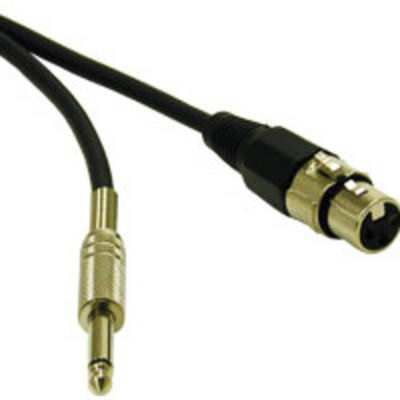 Legrand C2G 40042 | 12ft Pro-Audio XLR Female to 1/4in Male Cable