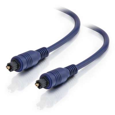 Legrand C2G 40389 | 0.5m Velocity TOSLINK Optical Digital Cable (1.6ft) (TAA Compliant)