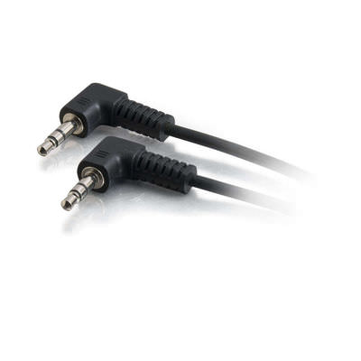 Legrand C2G 40584 | 6ft 3.5mm Right Angled M/M Stereo Audio Cable