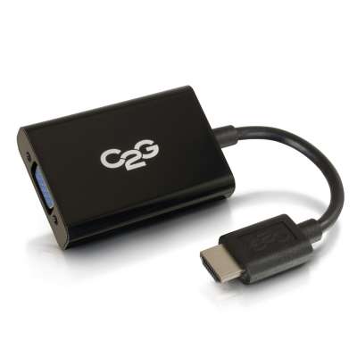 Legrand C2G 41351 | HDMI Male to VGA and Stereo Audio Female Adapter Converter Dongle