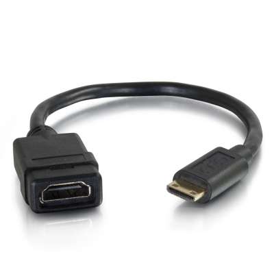 Legrand C2G 41356 | Mini HDMI Male to HDMI Female Adapter Converter Dongle