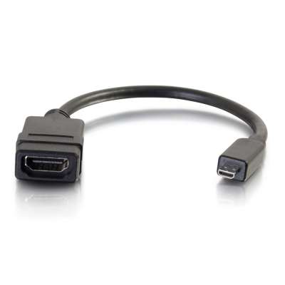 Legrand C2G 41357 | Micro HDMI Male to HDMI Female Adapter Converter Dongle