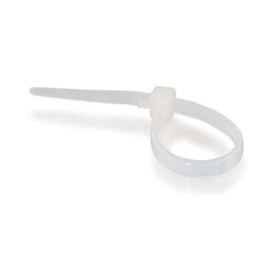 Legrand C2G 43044 | 7.75in Releasable/Reusable Cable Ties Multipack (50 pack) - White (TAA Compliant)