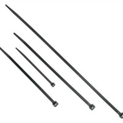 Legrand C2G 43222 | 7.5in Releasable/Reusable Cable Ties Multipack (50 pack) - Black (TAA Compliant)