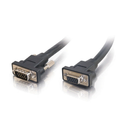 Legrand C2G 52095 | 6ft Panel-Mount HD15 SXGA M/F Monitor Extension Cable
