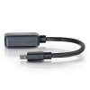 Legrand C2G 54313 | 8in Mini Display Port Male to HDMI Female Adapter Converter - Black