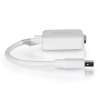 Legrand C2G 54316 | 8in Mini Display Port Male to VGA Female Active Adapter Converter - White