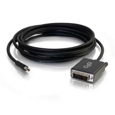 Legrand C2G 54335 | 6ft Mini Display Port Male to Single Link DVI-D Male Adapter Cable - Black