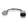 Legrand C2G 54431 | 8in Display Port Male to HDMI Female Passive Adapter Converter - 4K 30Hz