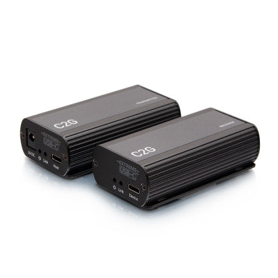 Legrand C2G C2G54278 | 1-Port USB-C Extender Transmitter to Receiver Kit - USB 3.2 Gen 1 (5Gbps)