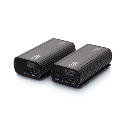 Legrand C2G C2G54279 | 1-Port USB-C Extender Transmitter to Receiver Kit - USB 3.2 Gen 1 (5Gbps) - Plenum Rated
