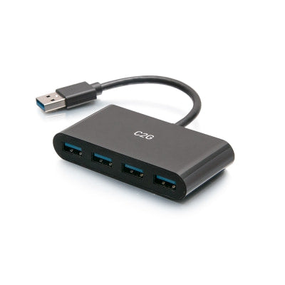 Legrand C2G C2G54461 | 4-Port USB-A 3.0 Hub - SuperSpeed USB 5Gbps