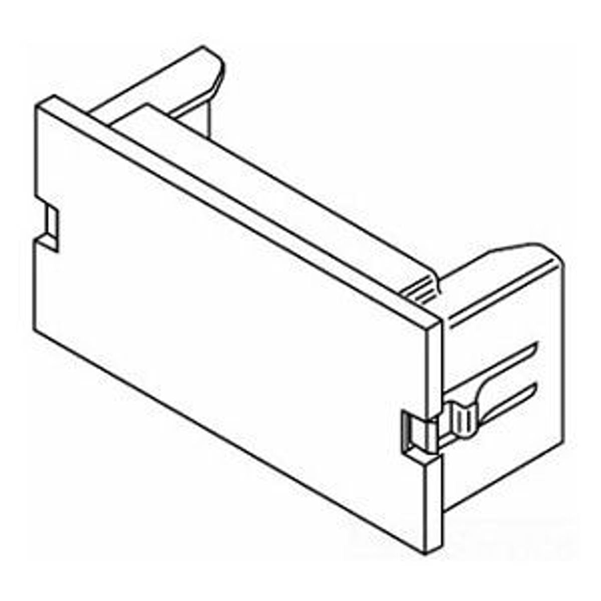 Legrand CM2-BL-BK | CM 2A Blank Module