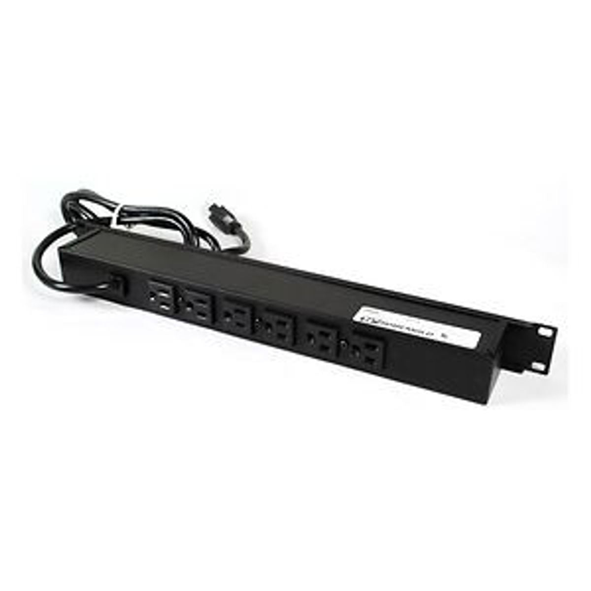 Legrand J06B0BX | Rack Rear Mount Plug-In Outlet Center