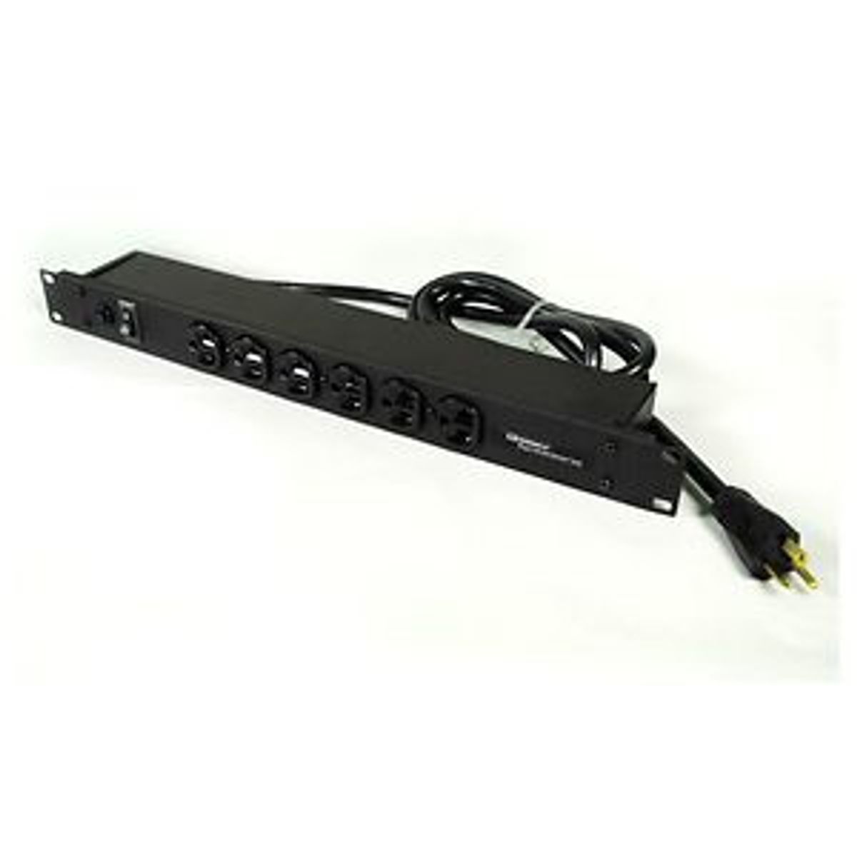 Legrand J60B0B20 | Power Strip, 6 Outlet, 6 ft. Cord, 120 V, 20 A, Rack Mount