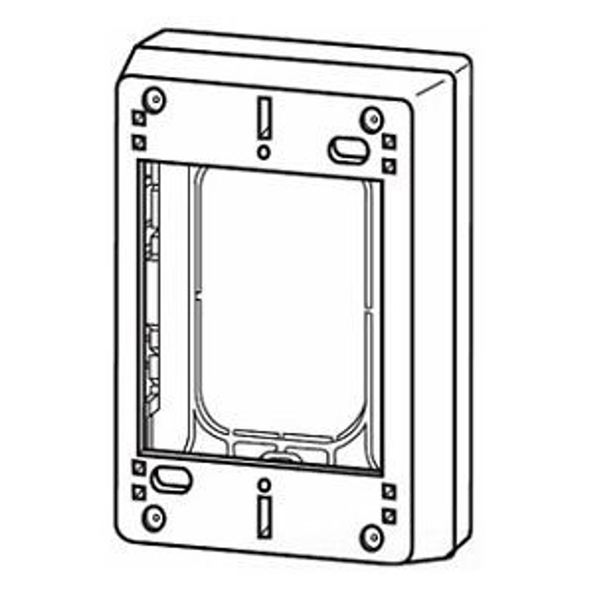 Legrand PSB1V | Eclipse One-Gang Device Box Fitting