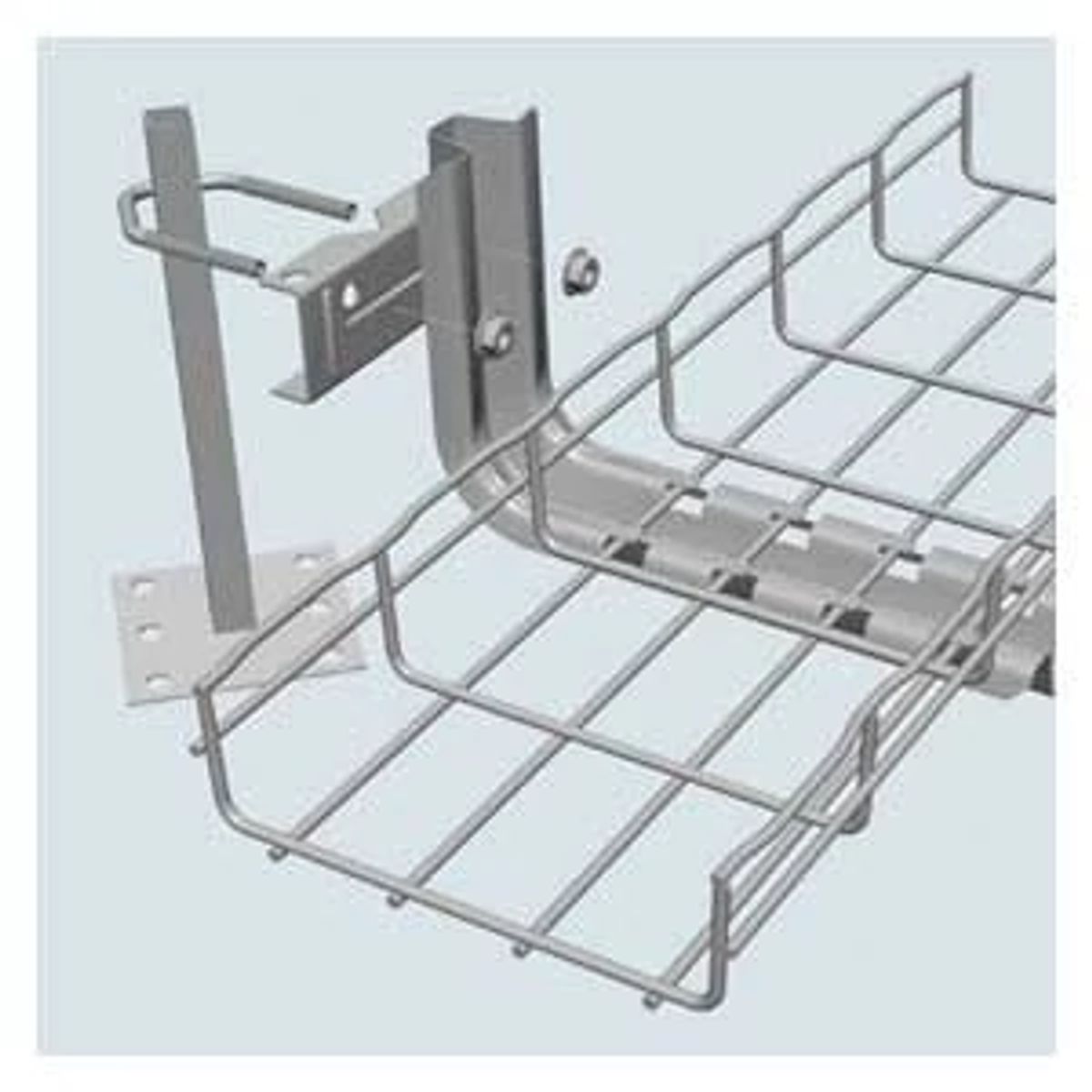 Legrand UFCBL | Under Floor Support Clamp, Steel, Black Painted