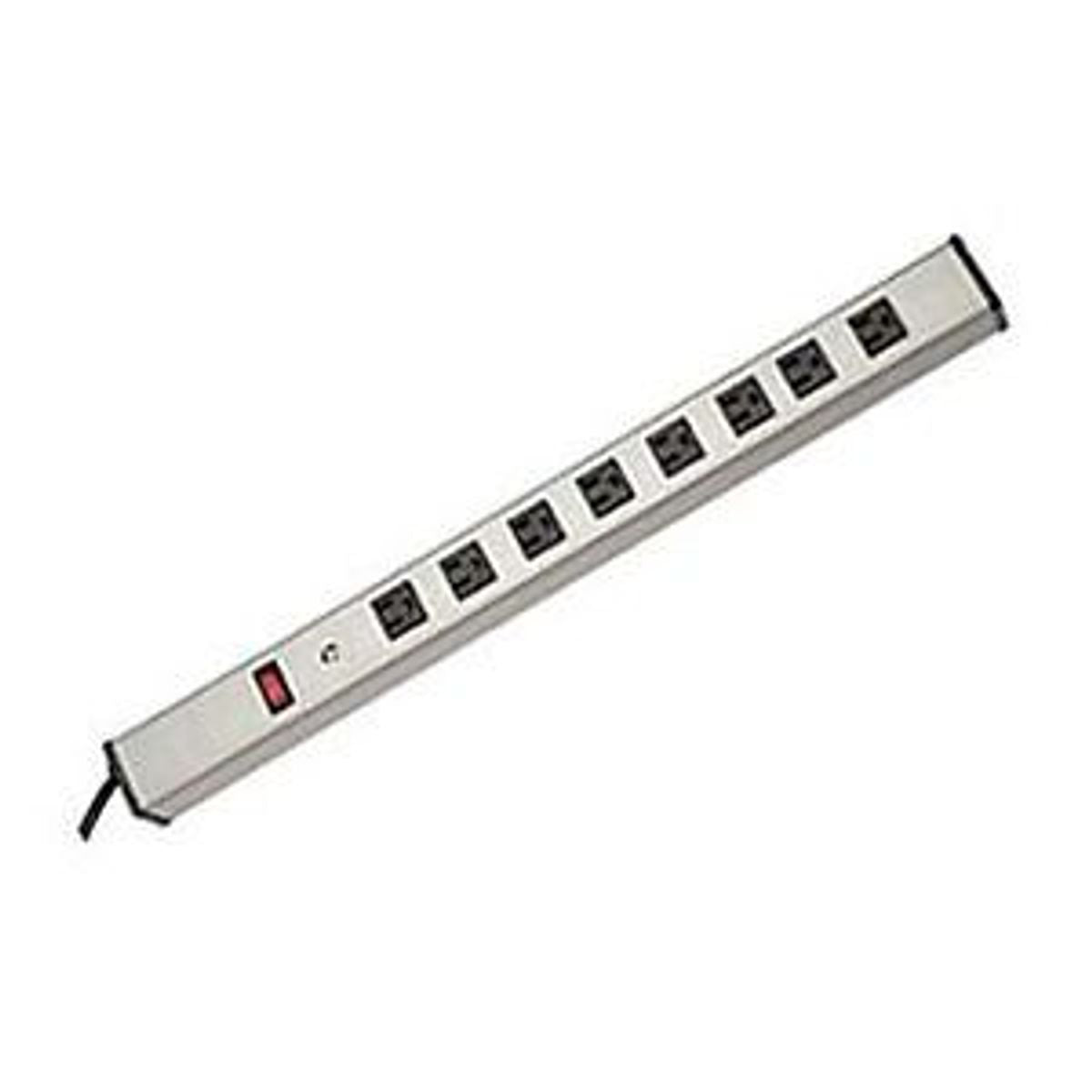 Legrand UL207BD | Lc, 12.188in Gray with 6 5-15r recepts