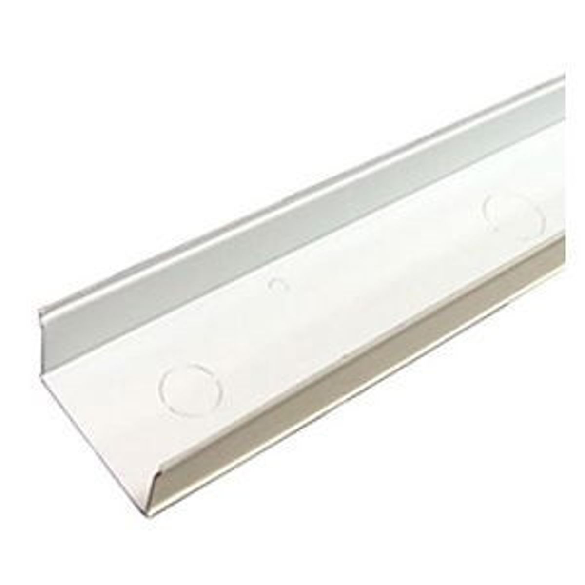 Legrand V3000B | 3000 Series Steel 2-Piece Surface Raceway Base, White, 10 ft.