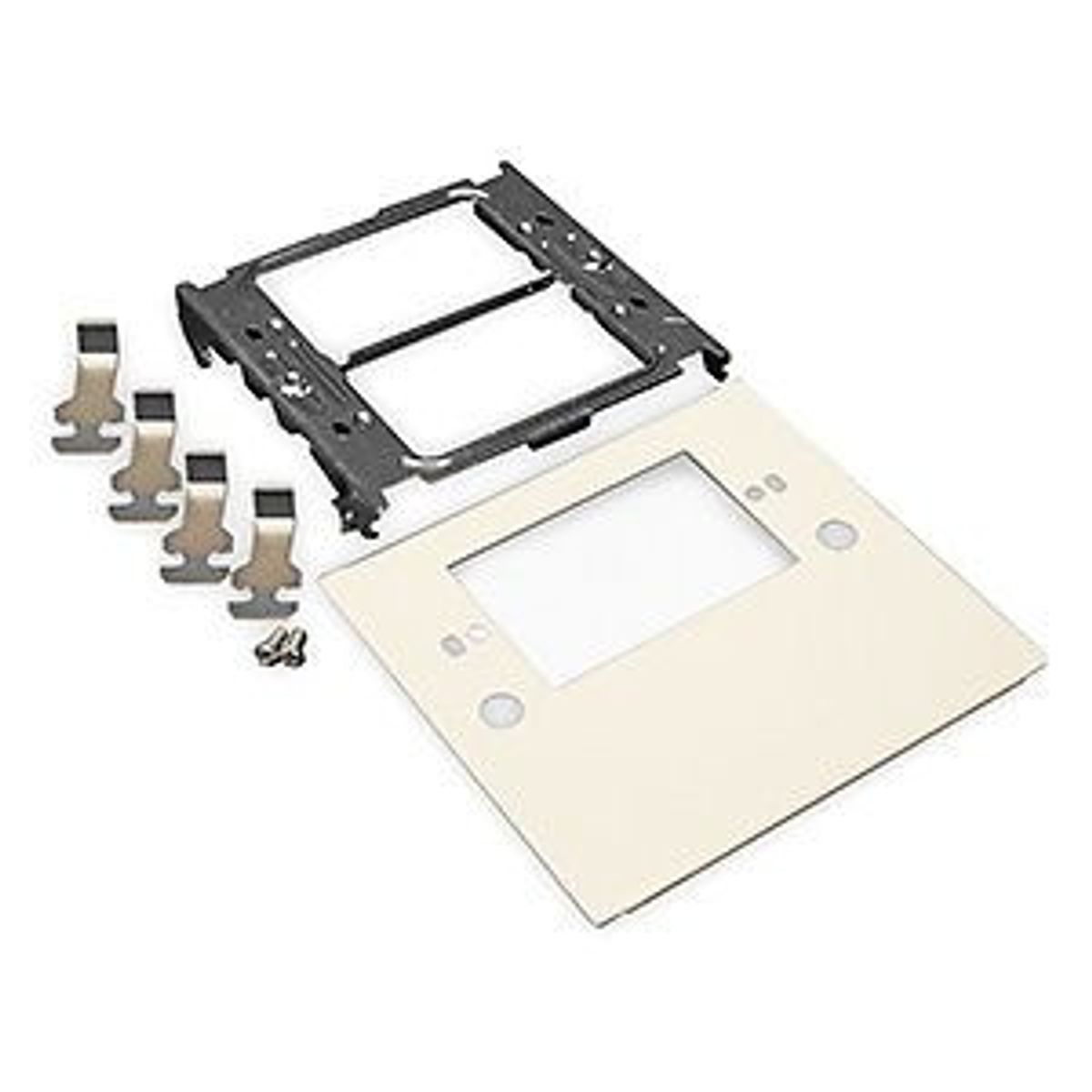Legrand V4047C-1 | Snap-On One Gang Device Plate; 4000 Series, Ivory