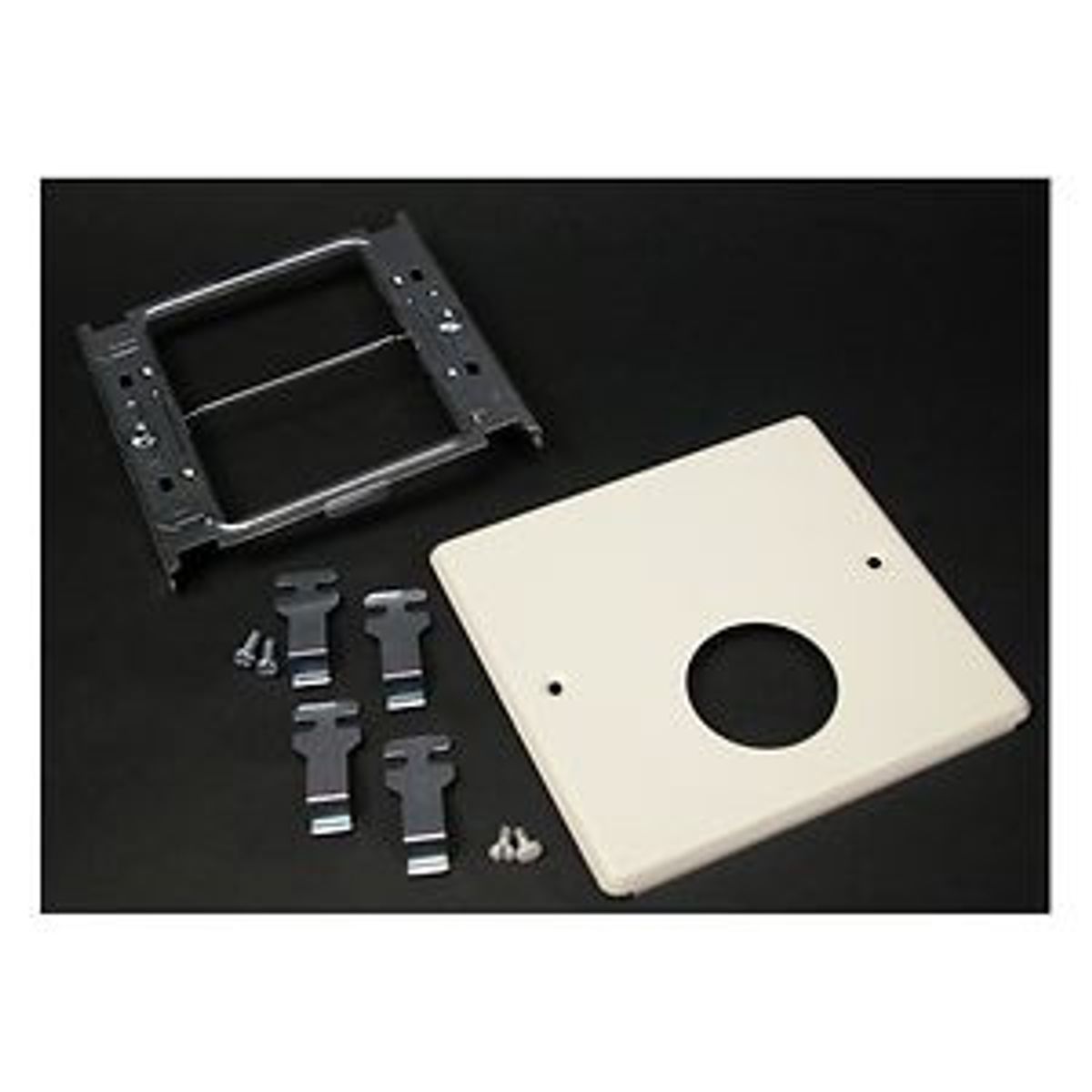 Legrand V4047JX | Two-Gang Overlapping Cover Single Round Opening, 5-1/2 inch