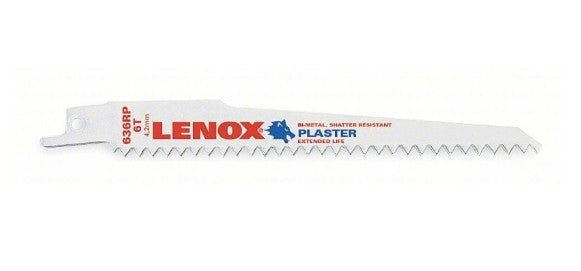 Lenox 20570636RP | Reciprocating Saw Blade, 6 in. large, Bi-Metal, 6