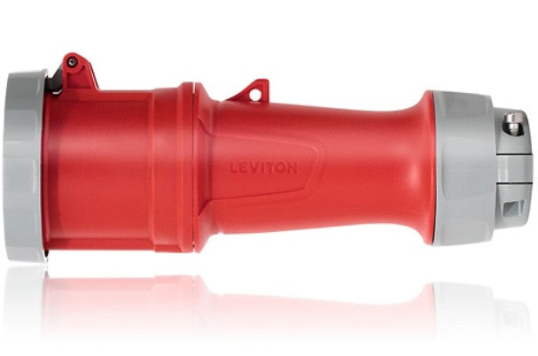 Leviton 5100C6WLEV | LEV Series IEC Pin & Sleeve Connector