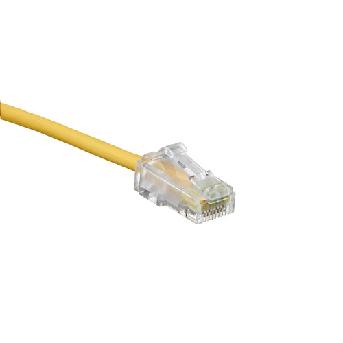 Leviton 6H460-05Y | Cat 6 Small Diameter High-Flex Patch Cord, 5 Ft (1.5 M), Yellow
