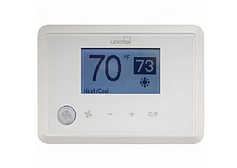 Leviton RC500-2EW Hospitality Thermostat Foruse In Stand