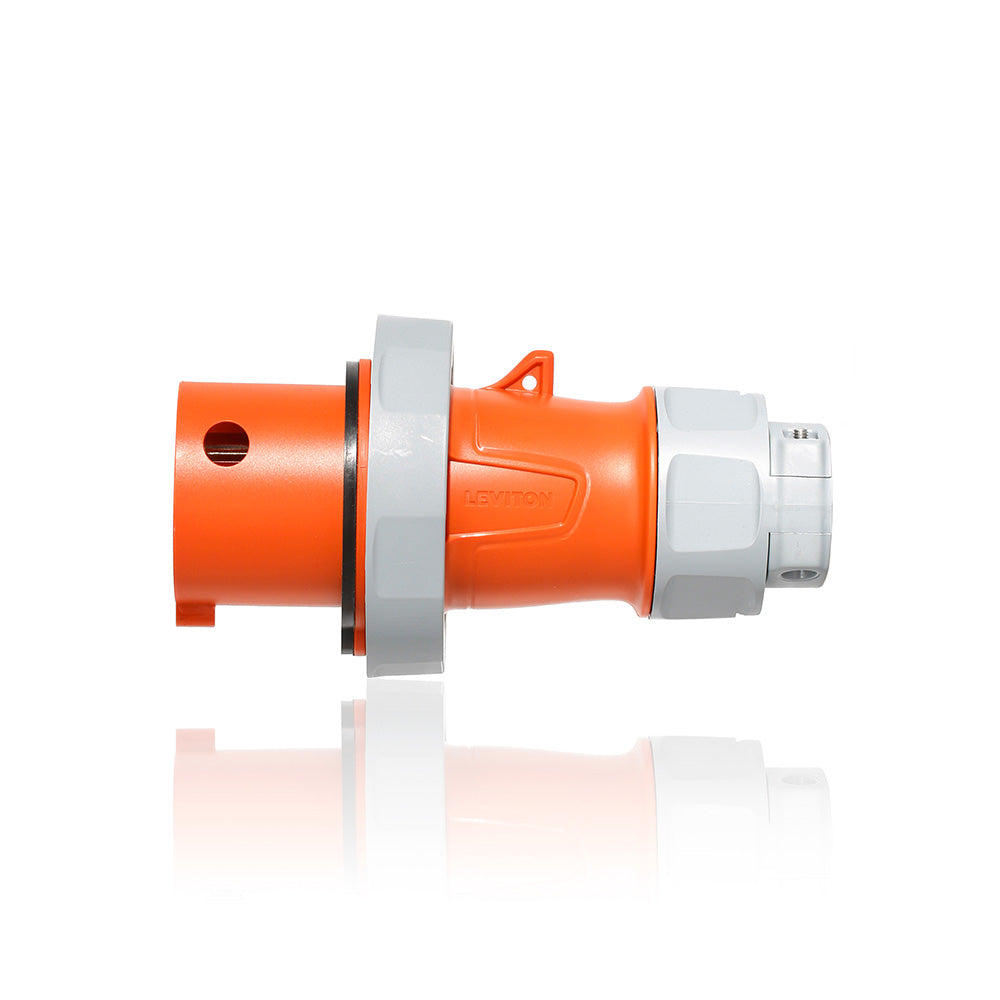 Leviton 430P12WLEV | LEV Series IEC Pin & Sleeve Plug