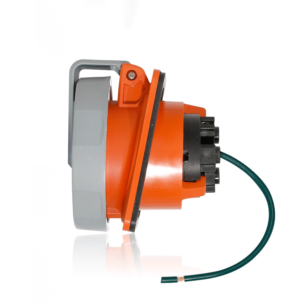 Leviton 430R12WLEV | LEV Series IEC Pin & Sleeve Receptacle